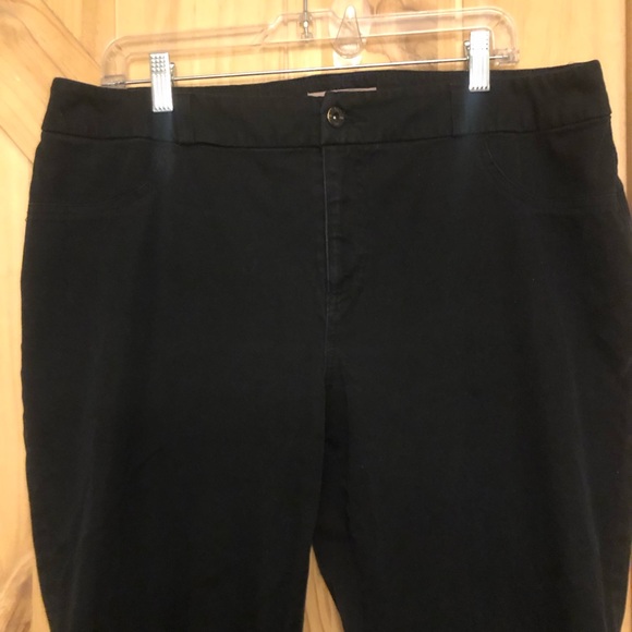 Chico's 2 Womens Black Pants - Picture 2 of 7